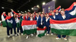 Óriási teljesítmény: az EU-éremtáblázat 3. helyén a magyar csapat az Euroskills-en