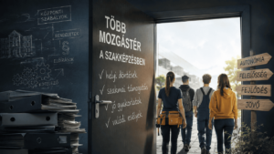 Kevesebb szabály, több mozgástér: új irány jöhet a szakképzésben