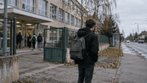 Tizenhat évesen a semmi ágán